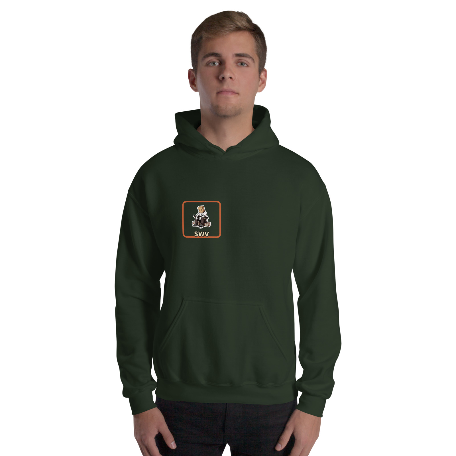 Kerb Club Hoodie — Forest Green