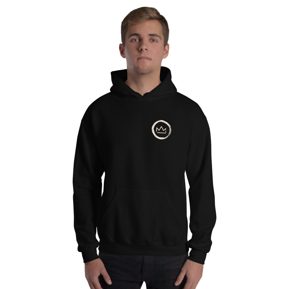 Don't Fear the Reaper Hoodie — Black — Front view