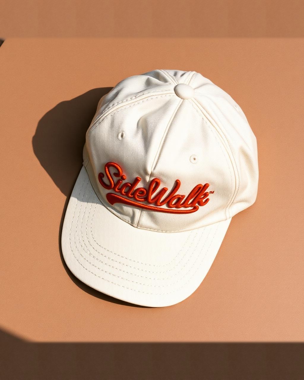Script Wordmark Dad Cap — Stone