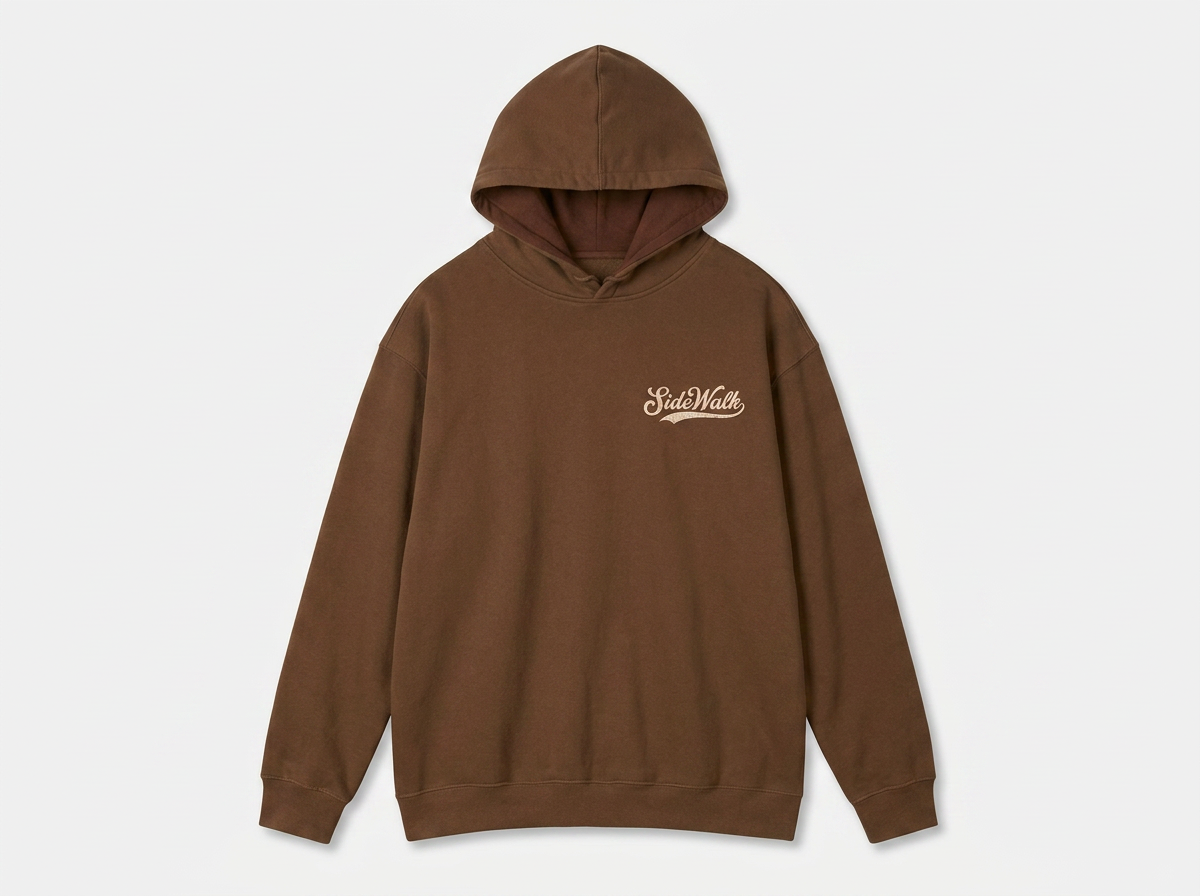 Summit Badge Hoodie — Nutmeg